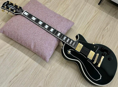 [美品] 2023 Epiphone "Inspired by Gibson Custom" Les Paul Custom Ebony