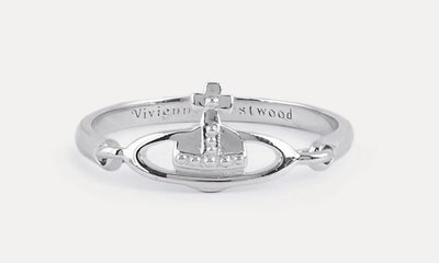 【英倫代購】Vivienne Westwood VENDOME RING精緻純銀戒指／星球標誌設計