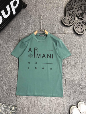 Armani阿瑪尼  2024夏季男士長袖T恤最新系列，簡約logo元素長袖T恤玉蠶絲面料手感柔軟舒適帶有彈 NO61114