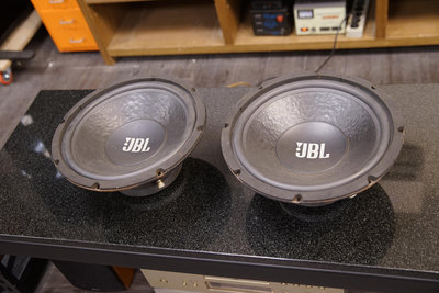 [ 一元音響 ] 美國 JBL 12吋 重低音單體 一元起標