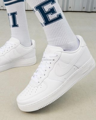 【代購】Nike Air Force 1 '07 Fresh 純白 白 經典百搭休閒板鞋 DM0211-100