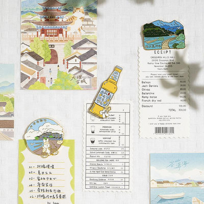 冰箱貼 貓的天空之城城市冰箱貼成都西安大理麗江旅游紀念品伴手禮徽章