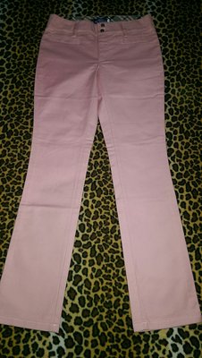 BURBERRY 粉色經典款牛仔褲(A65)