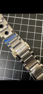 TISSOT 天梭 原廠賽車錶不鏽鋼鍊帶 20MM