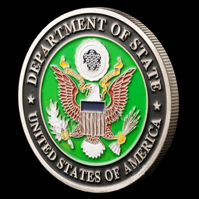 現貨熱銷-【紀念幣】美國五大軍榮譽戰士骷髏頭紀念幣海陸空軍徽章古銀幣浮雕骷髏硬幣