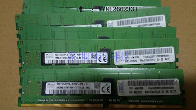 電腦零件8G 1RX8 PC4-2400T DDR4 2400 ECC REG RDIMM 服務器內存條筆電配件