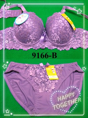 🌷 漾 body 紫羅蘭色蕾絲成套內衣 ~立體罩杯 ( 32BC~38BC ) 集中美型