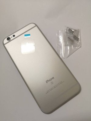 [三大保證 一年保固]蘋果 Apple iphone 6S 原廠背蓋(含側按鍵) 贈手工具 銀色 原廠規格