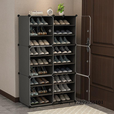鞋櫃簡易鞋架家用門口大容量鞋盒透明防塵室內鞋子鞋柜收納神器省空間鞋架子