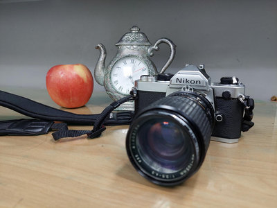 入坑首選 Nikon FM 稀有單花版 Tokina RMC 38-105mm 1:3.5-4.3 鏡頭 測試快門正常擊發 底片室尚稱乾淨 實品拍攝  狀況如圖