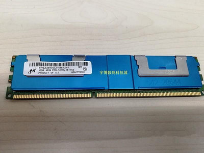 鎂光 原廠 32G 4RX4 PC3-14900L ECC REG DDR3 1866 伺服器記憶體條