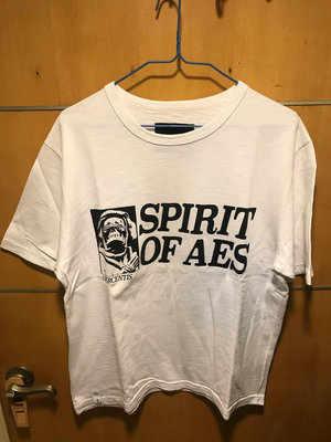 AES Spirit Of AES Tee 主題骷髏圖像印花短袖T恤