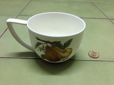 [二手良品] 骨之瓷 骨瓷 骨粉燒 韓風 木瓜 咖啡杯 馬克杯