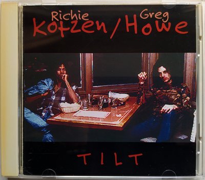 Richie Kotzen / Greg Howe - Tilt 二手日版