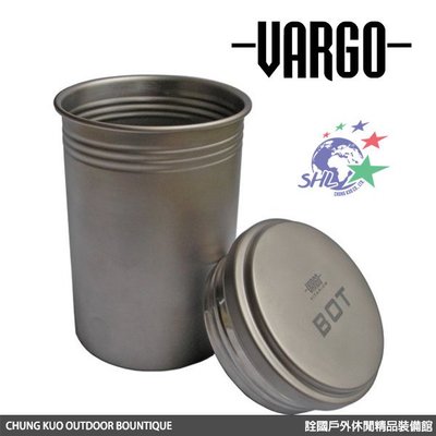 詮國 美國 Vargo - 鈦金屬螺紋蓋水杯 / 烹煮鍋 / 1公升 - VARGO 427