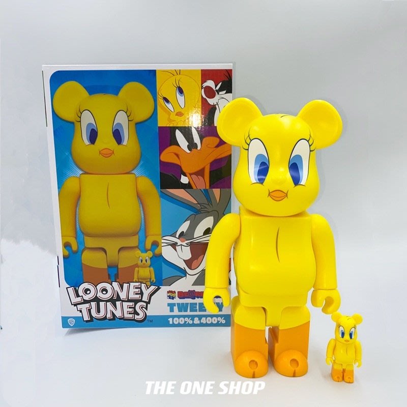 TheOneShop BE@RBRICK TWEETY 崔弟庫柏力克熊BEARBRICK 400% 100