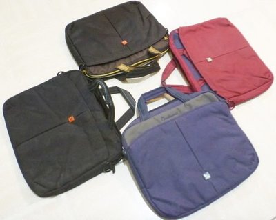 Continent 14吋 防水時尚手提包,公事包,iPAD平板包,學生書包,筆記型電腦包 筆電包;三層拉鍊口袋