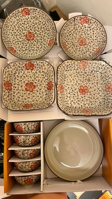 【有田燒KIHARA】[ SP-1002 ] 餐盤10件組陶瓷餐具 全新