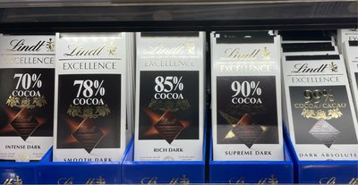 瑞士蓮極醇巧克力系列🍫瑞士蓮 Lindt 極醇 巧克力片 70%/78%/90%/99%黑巧克力 現貨 生酮巧克力 苦甜