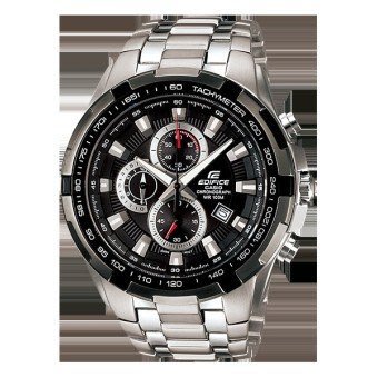 【金台鐘錶】CASIO 卡西歐 EDIFICE 耀眼主義賽車錶 錶圈經IP離子 EF-539D-1A