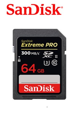 《Sunlink》SanDisk ExtremePRO SDXC (U3) 記憶卡 64G 64GB 300MB 公司貨