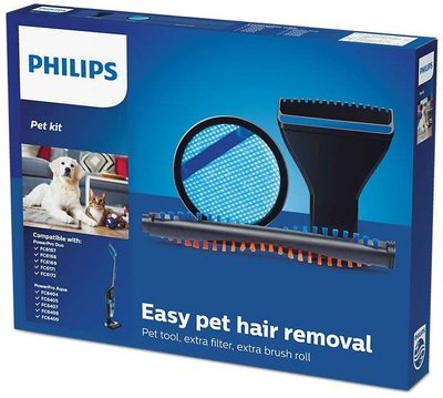 Philips 飛利浦】吸塵器毛髮清潔組-寵物毛髮(FC6077)