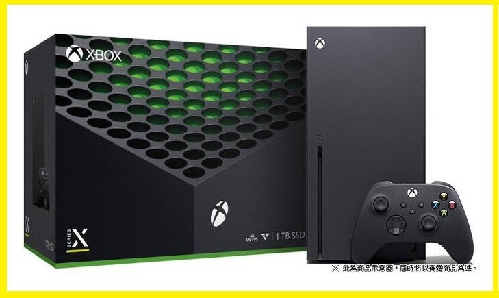 微軟 XBOX SERIES X 1T 1TB SSD 主機 4K 台灣公司貨 (二手主機商品)【台中大眾電玩】