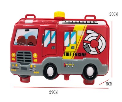 佳佳玩具 - 消防車 背包水槍 抽拉式水槍 沙灘 兒童 戲水玩具 背包水槍【CF157287】