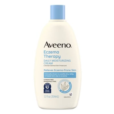 【蘇菲的美國小舖】美國Aveeno Eczema Therapy 天然燕麥保濕無香乳霜(乾性/乾癢肌膚) 354ml