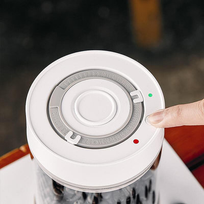 存儲罐Bincoo電動抽真空密封罐咖啡豆保存罐玻璃咖啡粉存儲罐子