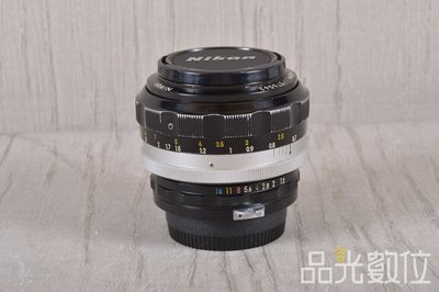 【品光數位】Nikon Non-Ai 55mm F1.2  定焦 大光圈 人像 手動鏡 FH#57724J