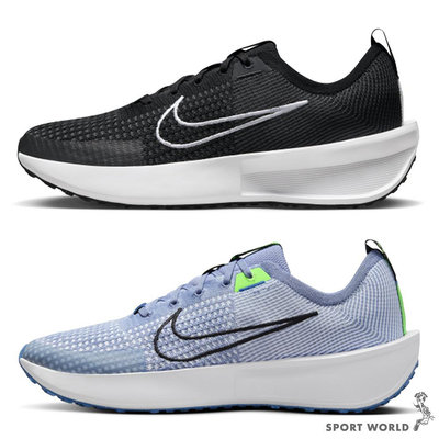 Nike 慢跑鞋 休閒鞋 男鞋 INTERACT RUN 黑/藍【運動世界】FD2291-001/FD2291-401