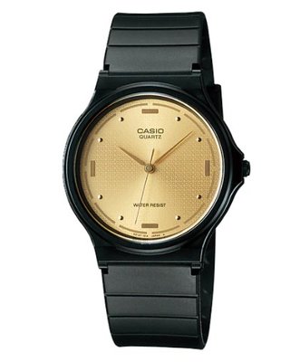 【天龜 】CASIO 經典輕巧圓形指針錶 MQ-76-9A