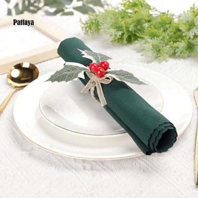 餐巾鈕扣宴會宴會餐巾扣家庭節日裝飾聖誕節元素-新款221015