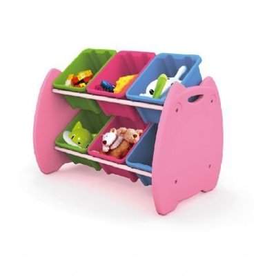 樹德收納箱 (新型!!) EN-HA06 貓頭鷹玩具整理組 玩具收納箱 可愛版