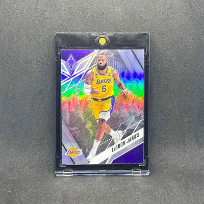 涅槃銀亮！詹皇 Lebron James 鳳凰Chronicles Phoenix Silver Lakers版本金屬卡 2022-23