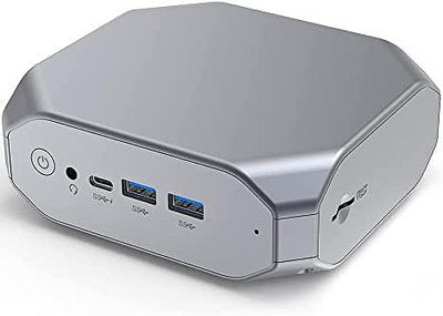 Mini PC Ubuntu,AMD A9 9400(高達 3.2 Ghz)迷你桌上型電腦 8GB RAM 128GB SSD 微型桌上型電腦 附 4K HDM
