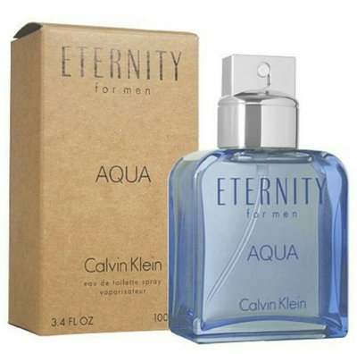 Calvin Klein cK Eternity AQUA 永恆之水男性淡香水/1瓶/100ml-tester-新品正貨