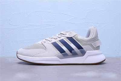 Adidas Swift NEO RUN90S 深藍 米白灰 麂皮 休閒運動鞋 男鞋 EF0191【ADIDAS x NIKE】