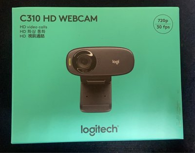 新莊內湖 羅技 C310 WebCam 視訊 500萬畫素 內建麥克風 台灣公司貨 自取價850元
