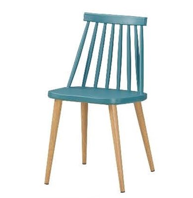 【生活家傢俱】CM-651-7：藍色造型餐椅【台中家具】塑膠椅 書桌椅 洽談椅 休閒椅 北歐風 耐衝擊PP
