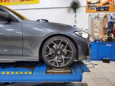 長鑫車業~BMW M-POWER M8式樣 5孔 120 19吋 旋壓輕量化鋁圈 F10 F11 F30 F31 F01