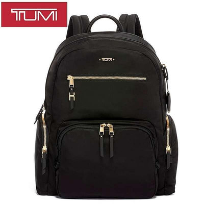 TUMI雙肩包女途明19630電腦背包大容量防水差旅行包14寸筆記本-寶藏包包