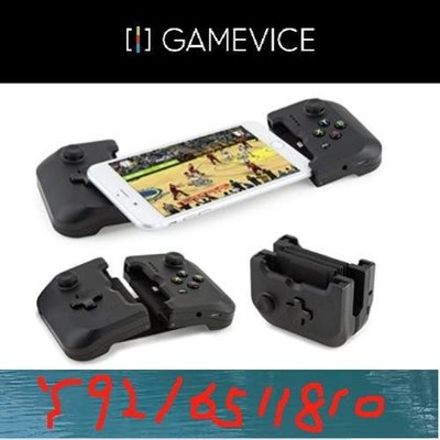 Gamevice 控制器遊戲手柄 - 適用於 iPhone 的便攜式遊戲控制器與 iPhone 兼容 Y1810