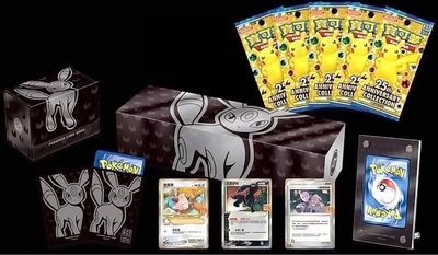 精靈寶可夢 寶可夢集換式卡牌遊戲 POKEMON PTCG 劍 盾 25週年收藏版 頂級收藏箱 月亮伊布款