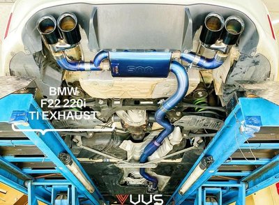 【YGAUTO】VVS 排氣管 BMW 218i 220i (F22) 1.5T 2.0T 2014-2018