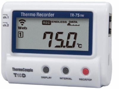 TECPEL 泰菱》T＆D (T and D)》TR-75nw 熱電偶溫度紀錄器 溫度 溫度計 熱電偶 紀錄器