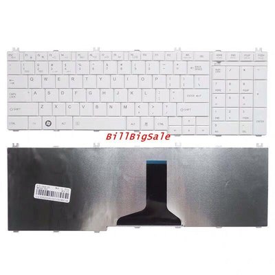 白色英文 磨砂規格鍵盤 東芝 C650 L650D L660 L655 L650 L750 L755 C655 C660