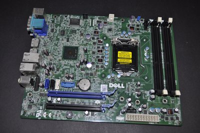 Dell 戴爾電腦專用主機板 0GXM1W (1155 Q77 DDR3 SATA3 USB3.0 D-Sub 雙DP)