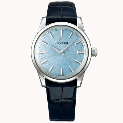 預購 GRAND SEIKO GS SBGW283 精工錶 機械錶 藍寶石鏡面 37.3mm 藍面盤 鱷魚皮錶帶